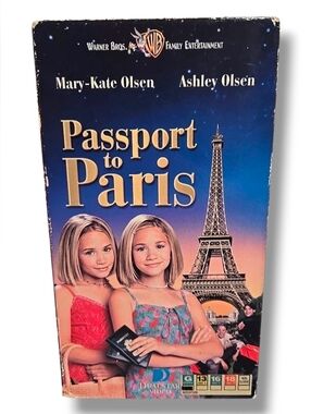 Passport to Paris VHS 1999 (Ex-rental) Mary-Kate & Ashley Olsen